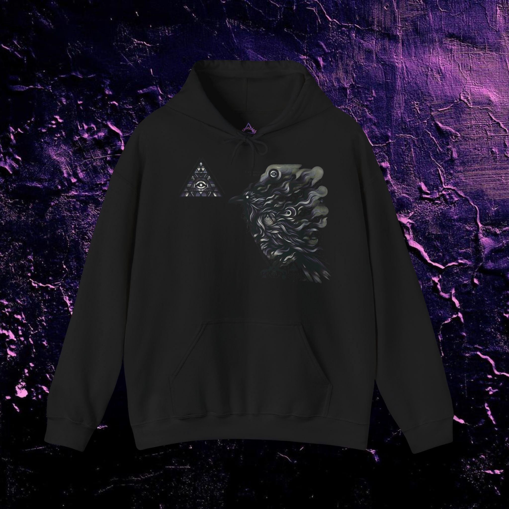 Hoodie - Coded Raven