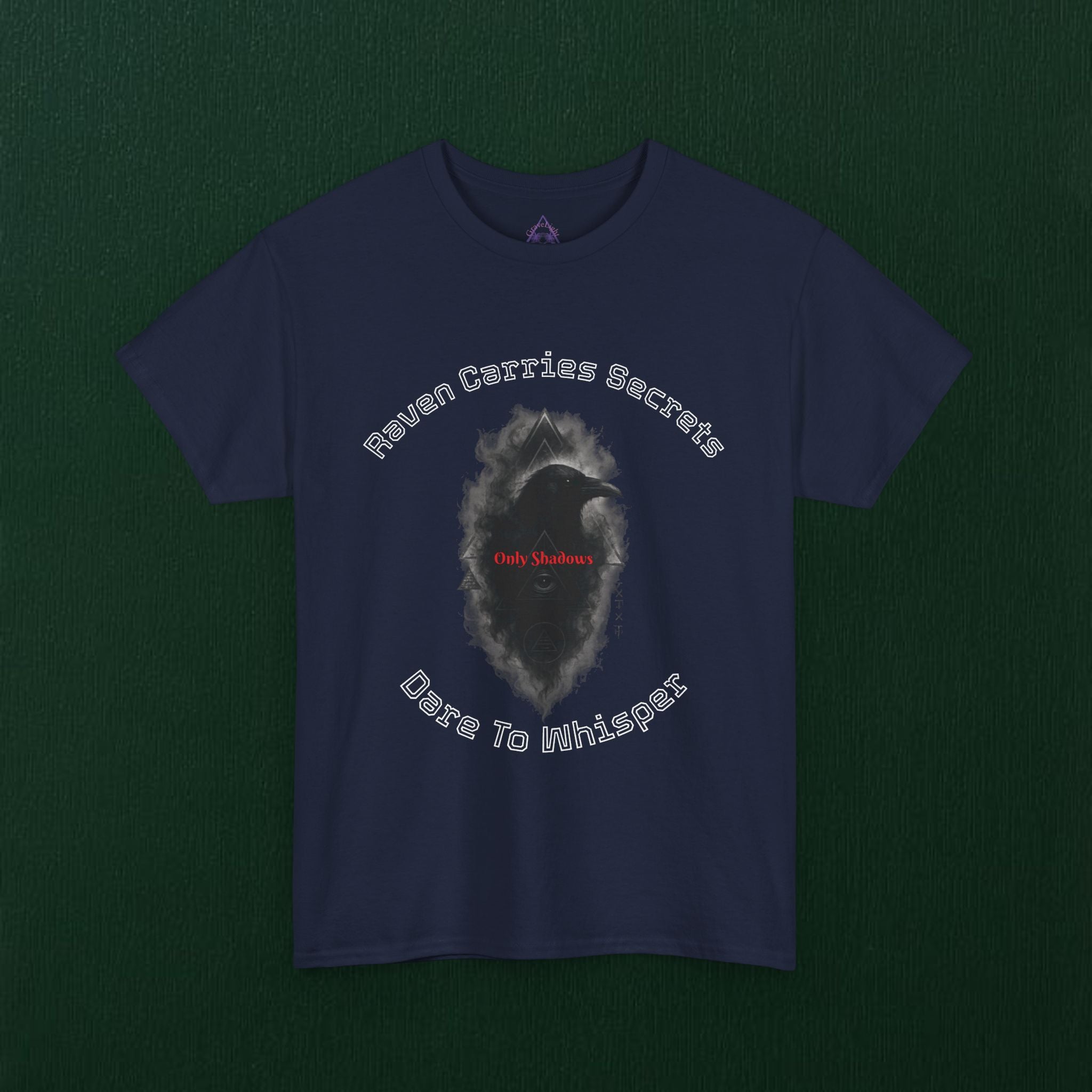 T-Shirt - Only Shadows. Raven Collocation