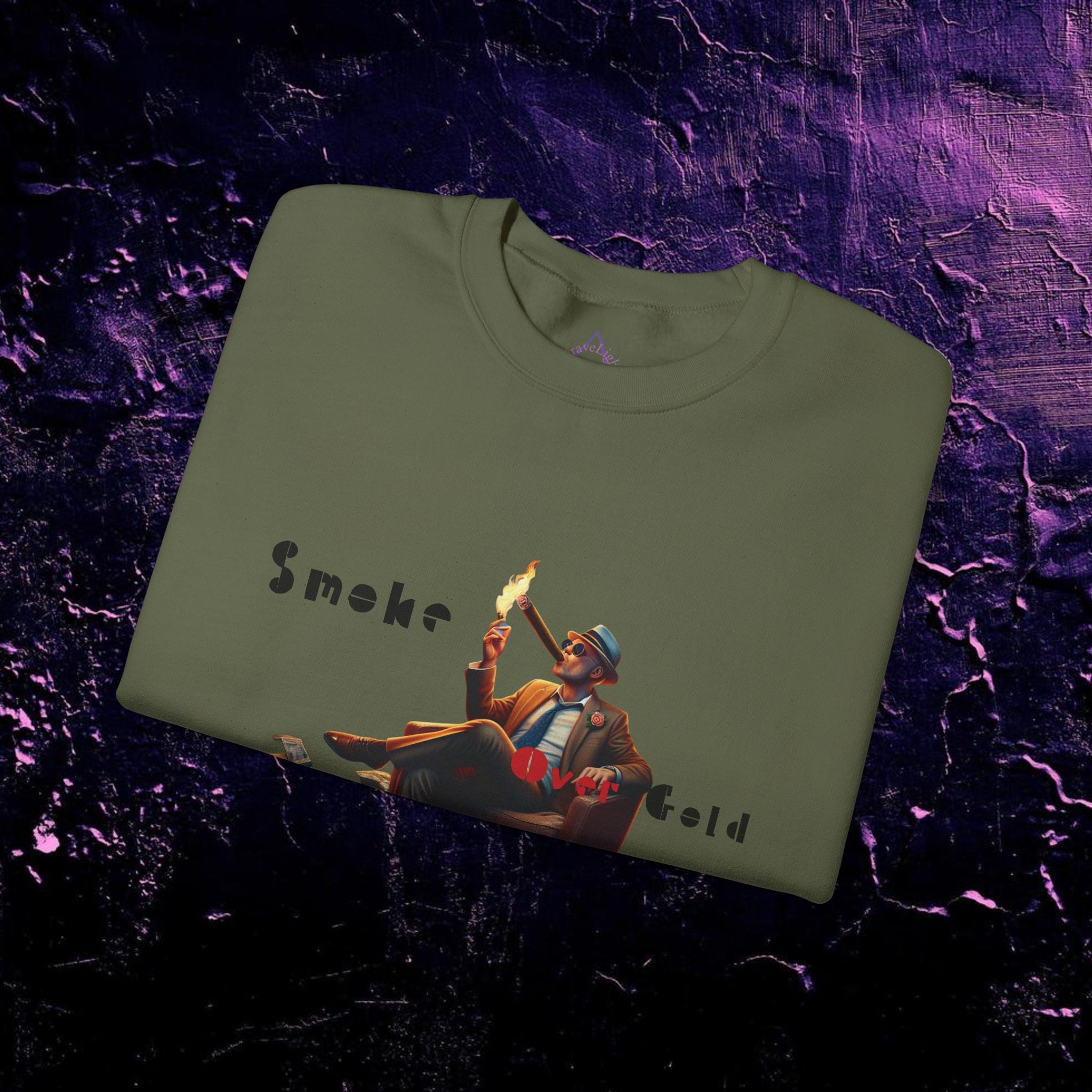 Pullover - Smoke over Gold