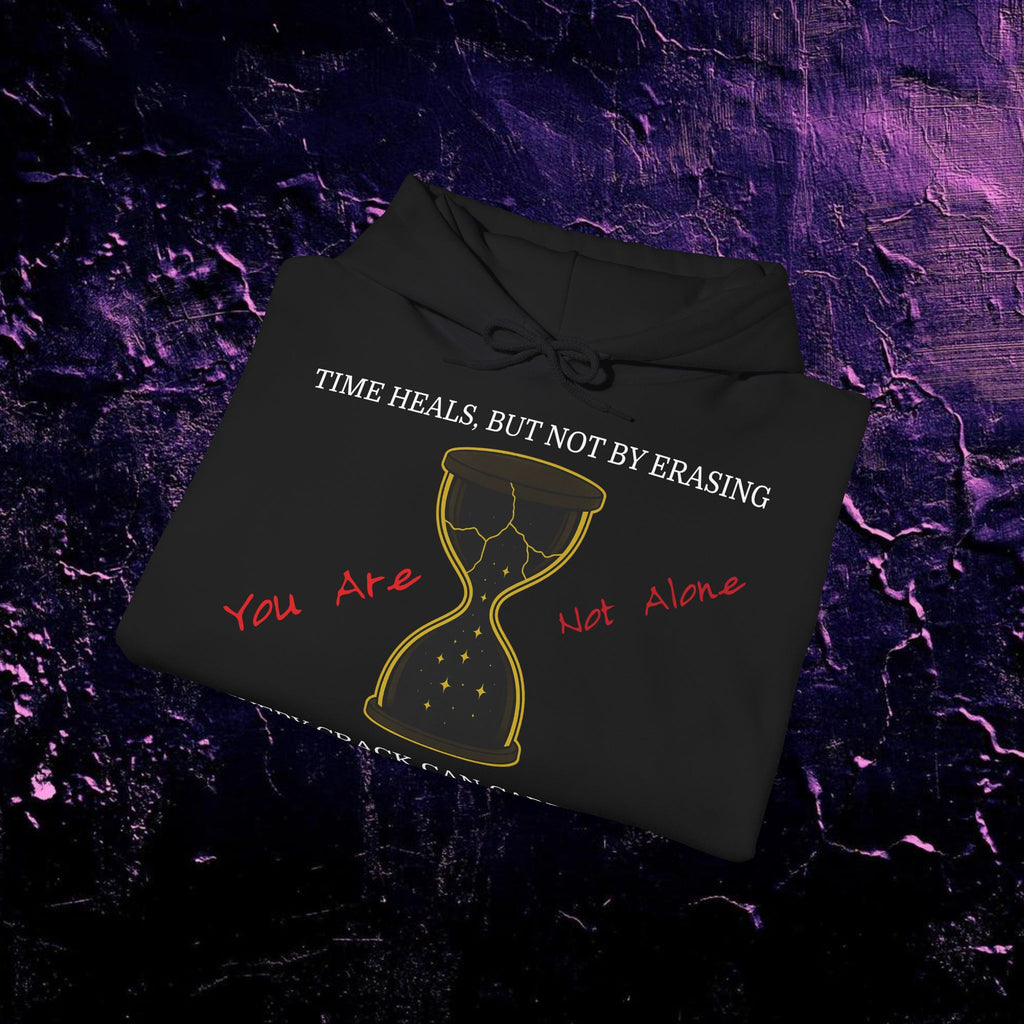 Hoodie - Time Heals Inspirational Design