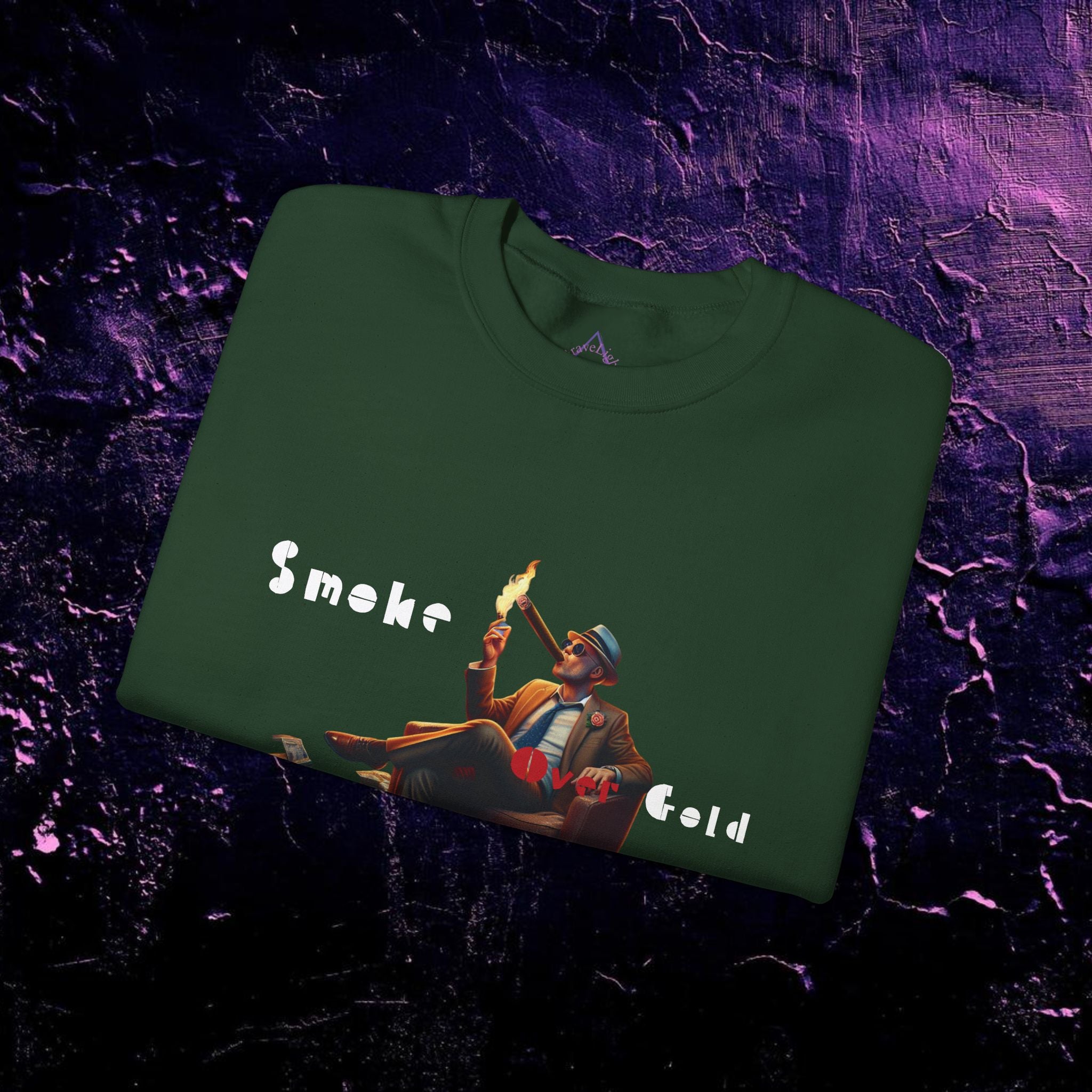 Pullover - Smoke over Gold