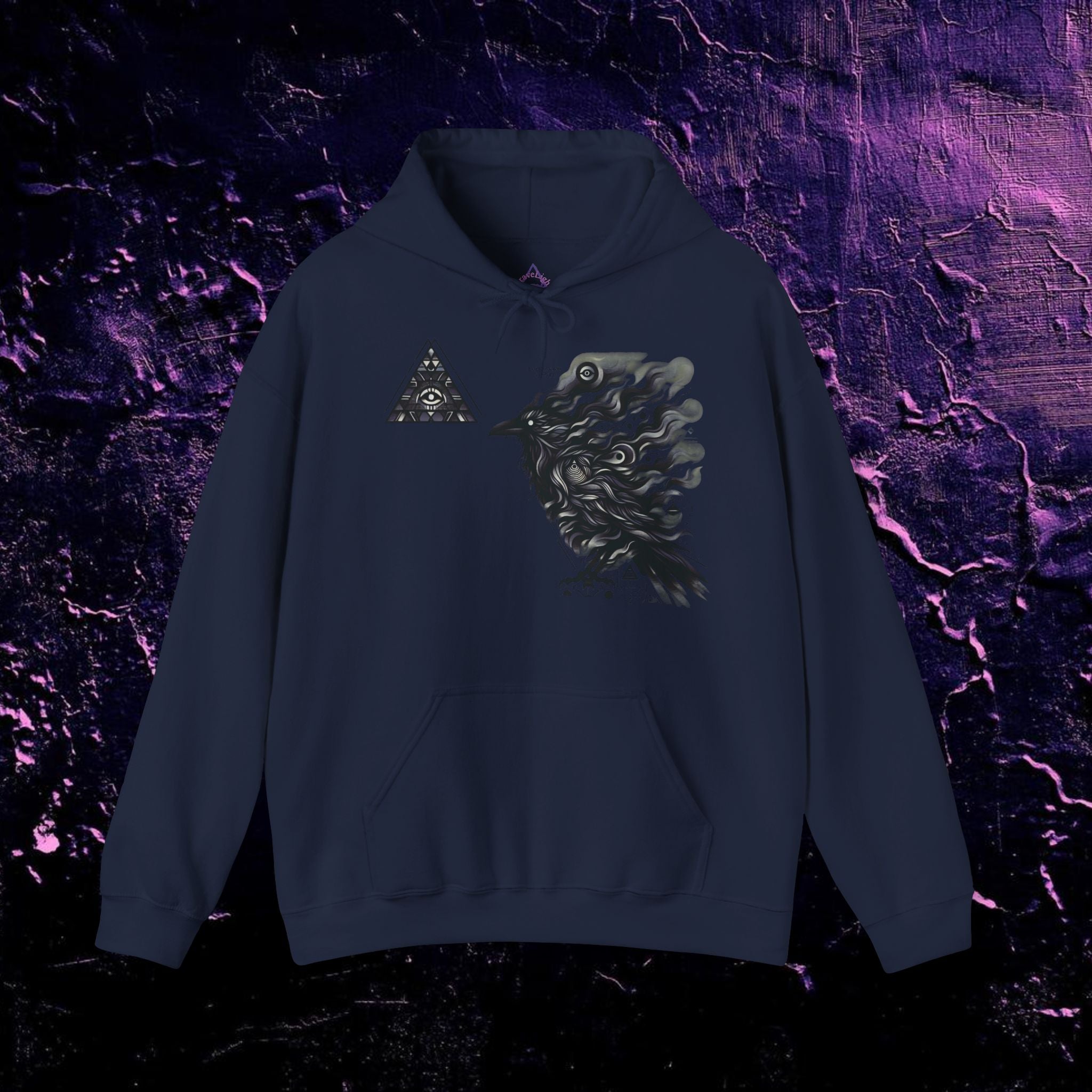 Hoodie - Coded Raven