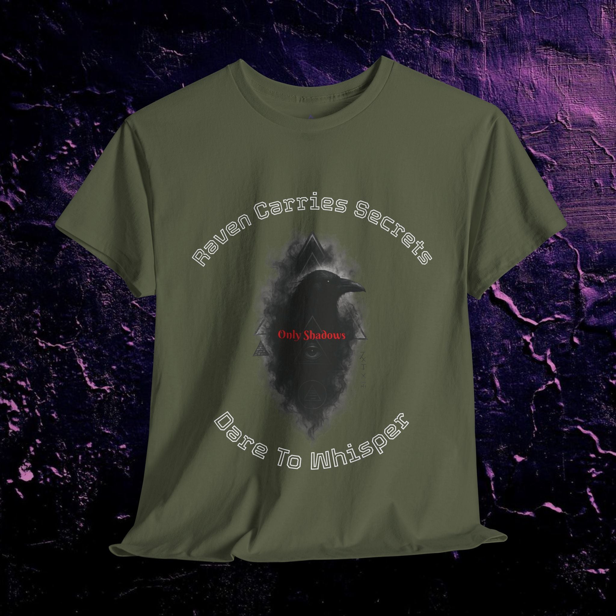 T-Shirt - Only Shadows. Raven Collocation