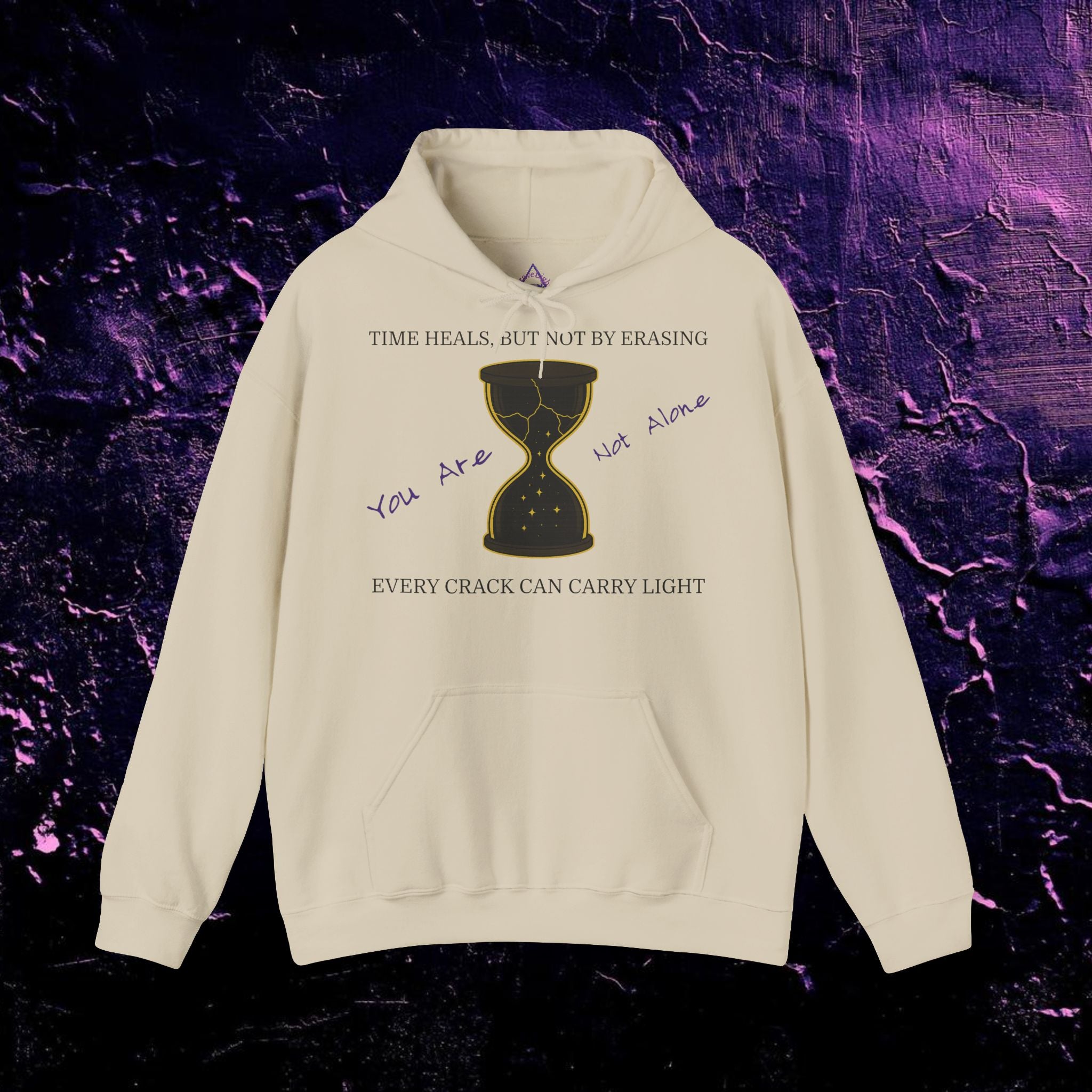 Hoodie - Time Heals Inspirational Design