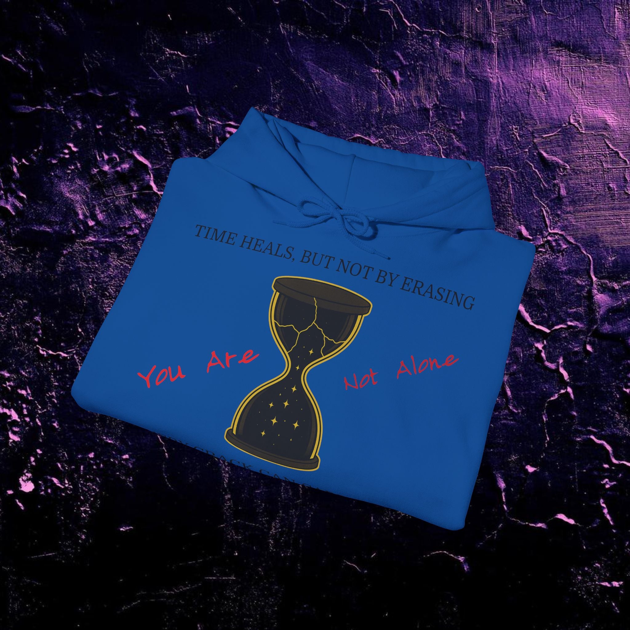 Hoodie - Time Heals Inspirational Design