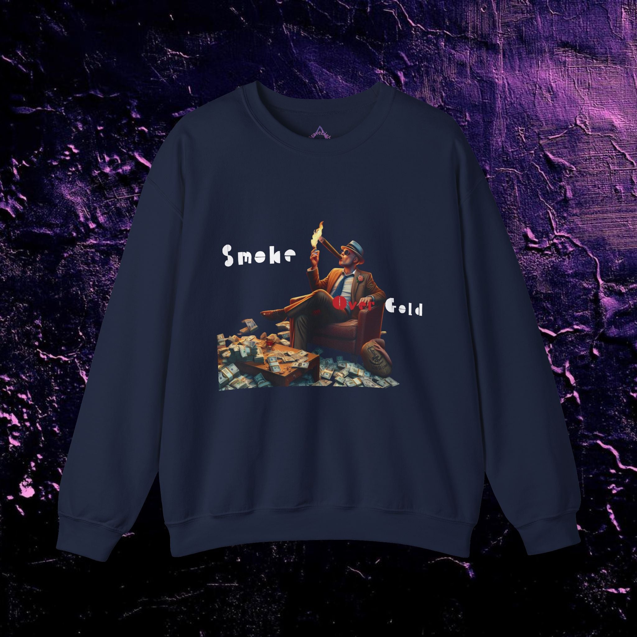 Pullover - Smoke over Gold