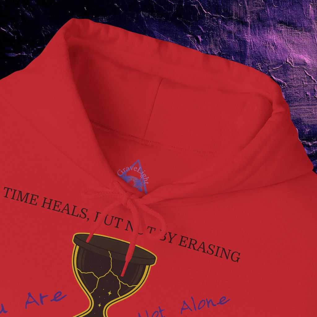 Hoodie - Time Heals Inspirational Design