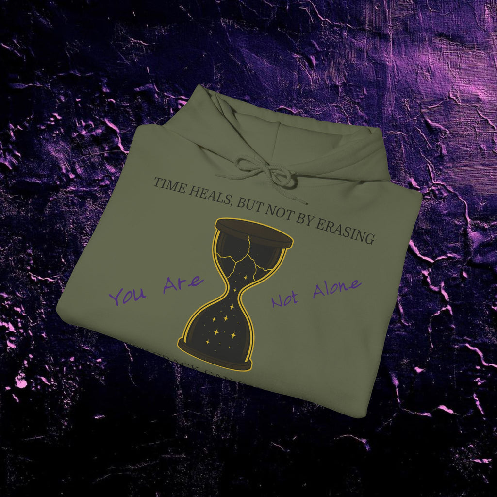 Hoodie - Time Heals Inspirational Design