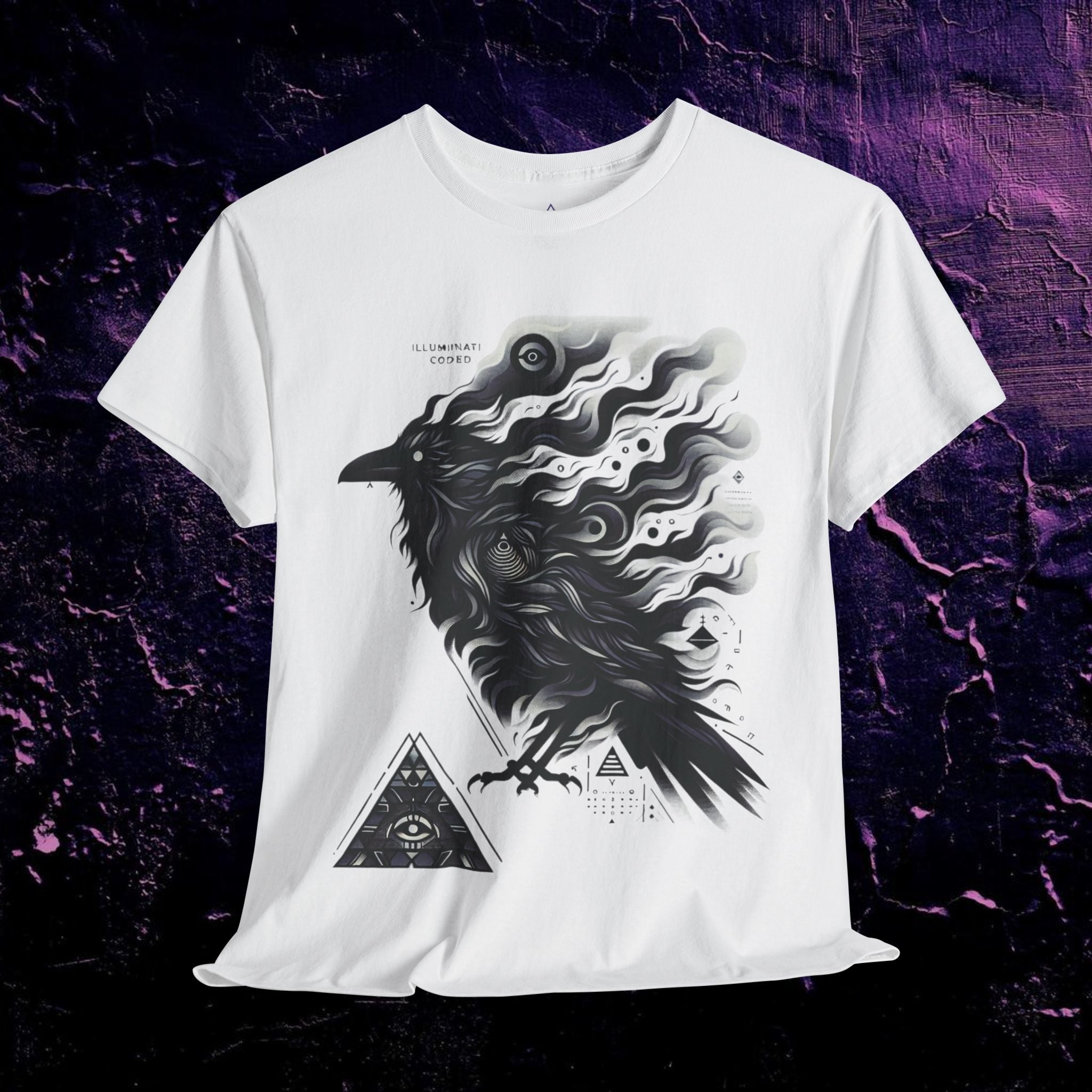 T-Shirt - Coded Raven    Raven Collocation