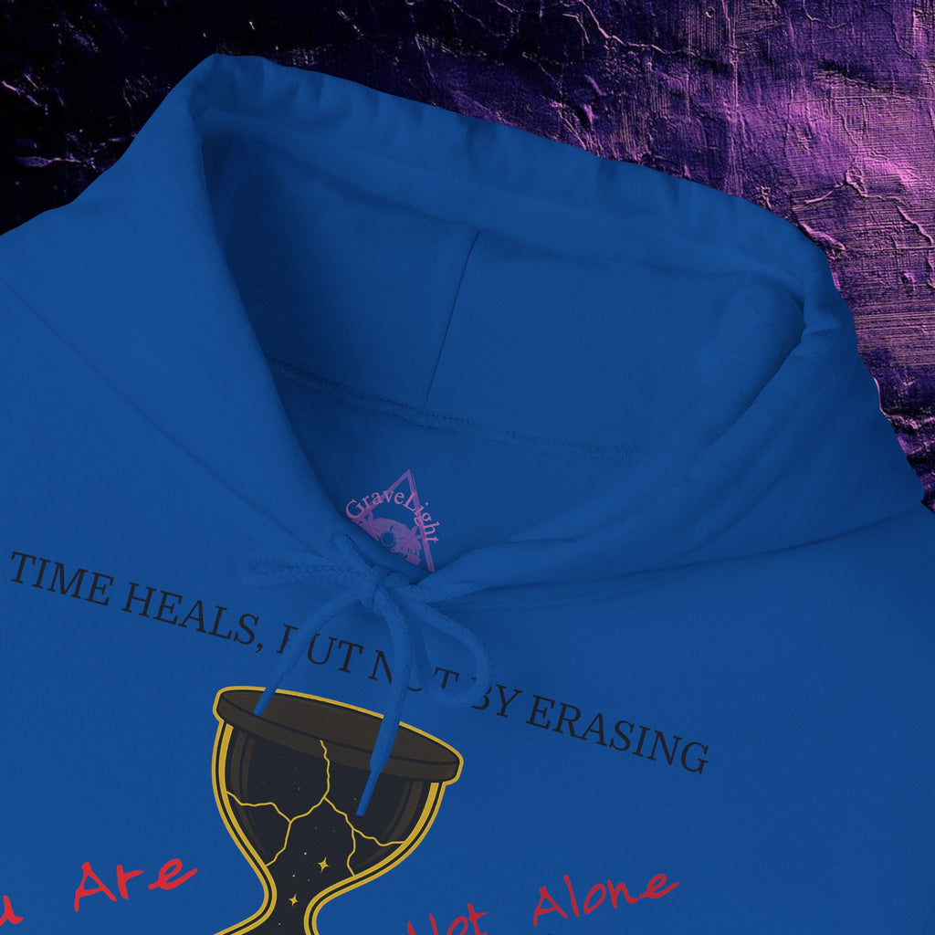 Hoodie - Time Heals Inspirational Design