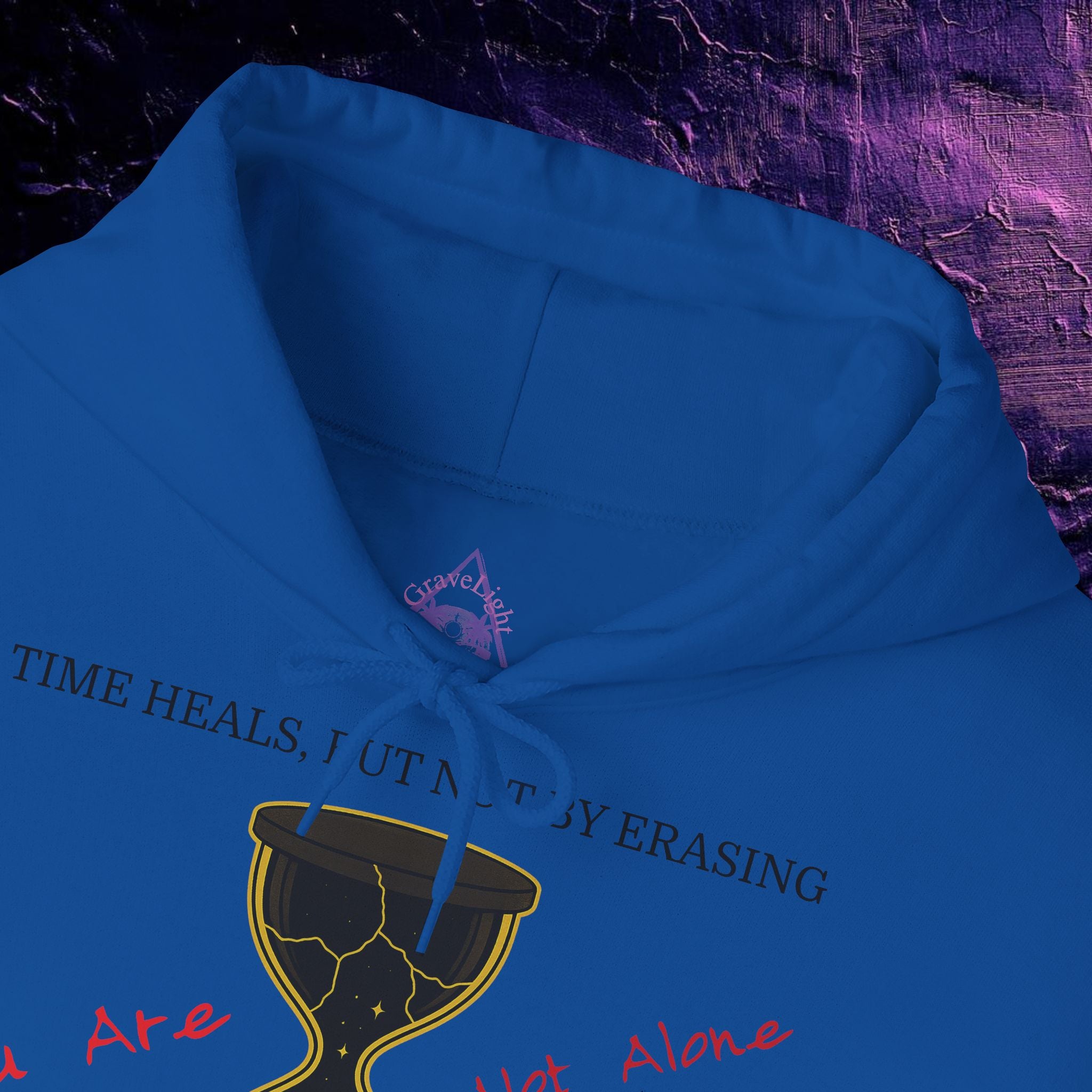 Hoodie - Time Heals Inspirational Design