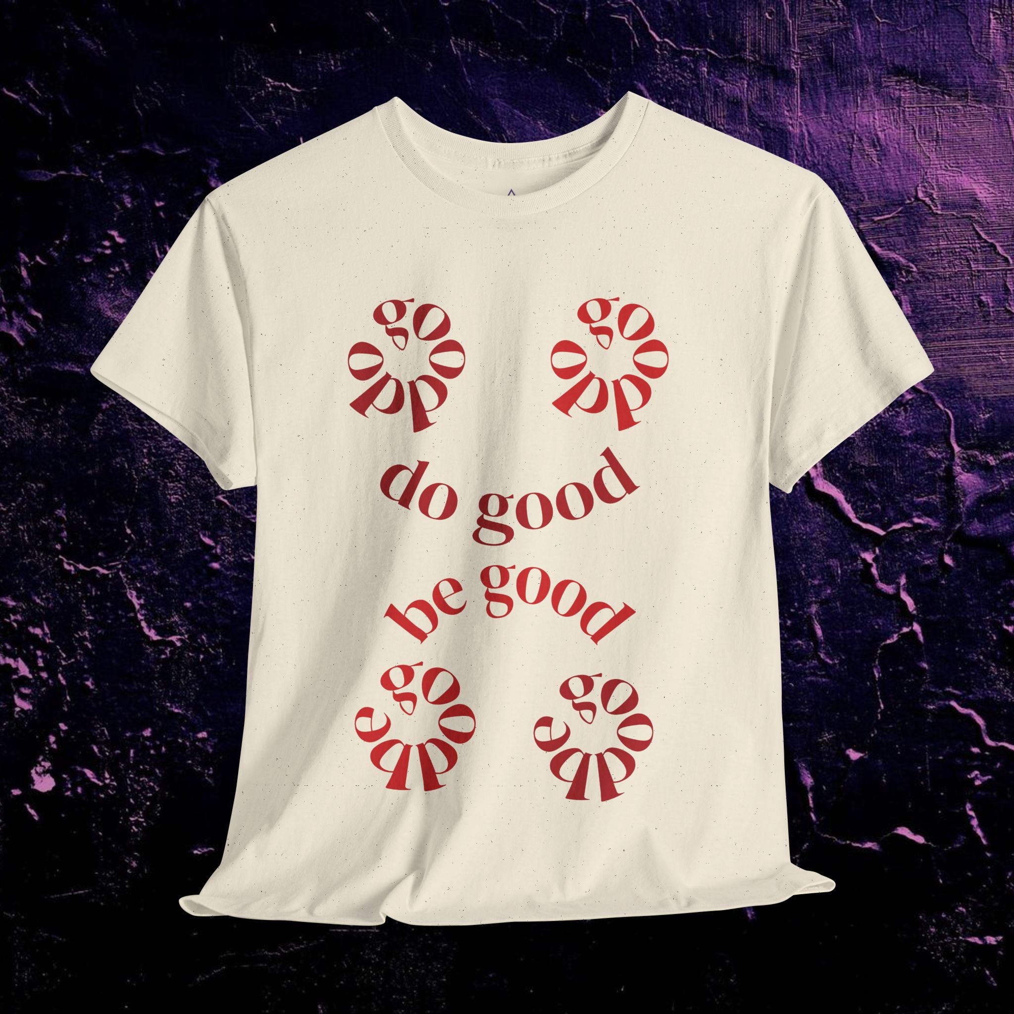 T-Shirt - Do Good, Be Good Typography Design