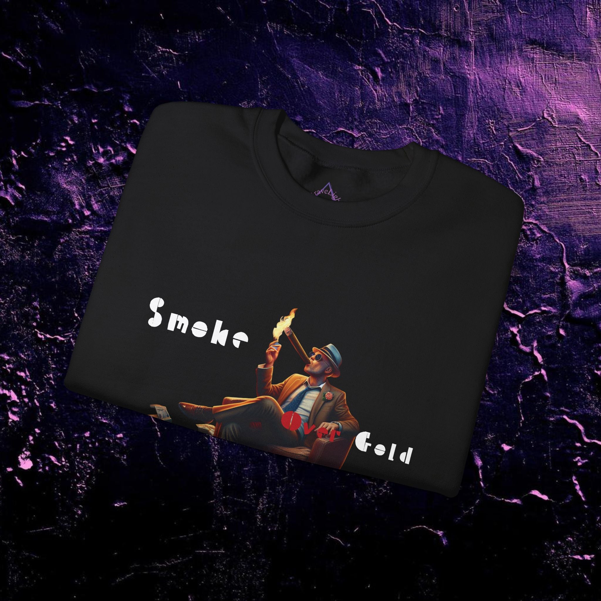 Pullover - Smoke over Gold