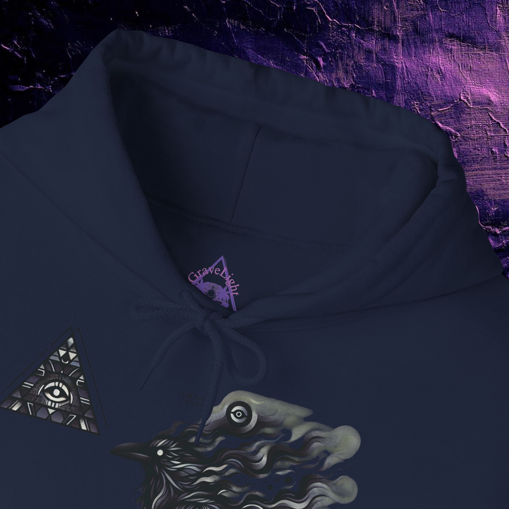 Hoodie - Coded Raven