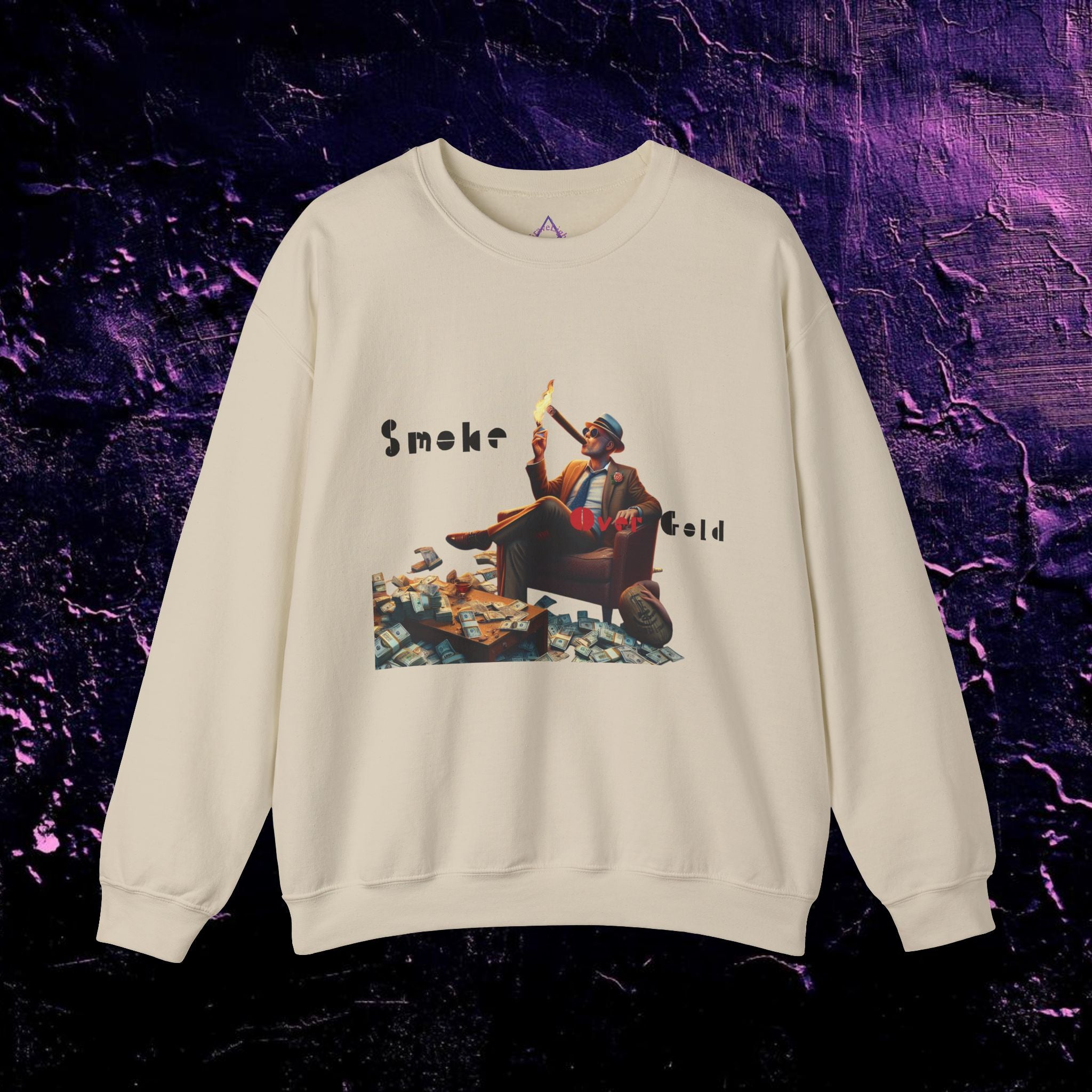 Pullover - Smoke over Gold