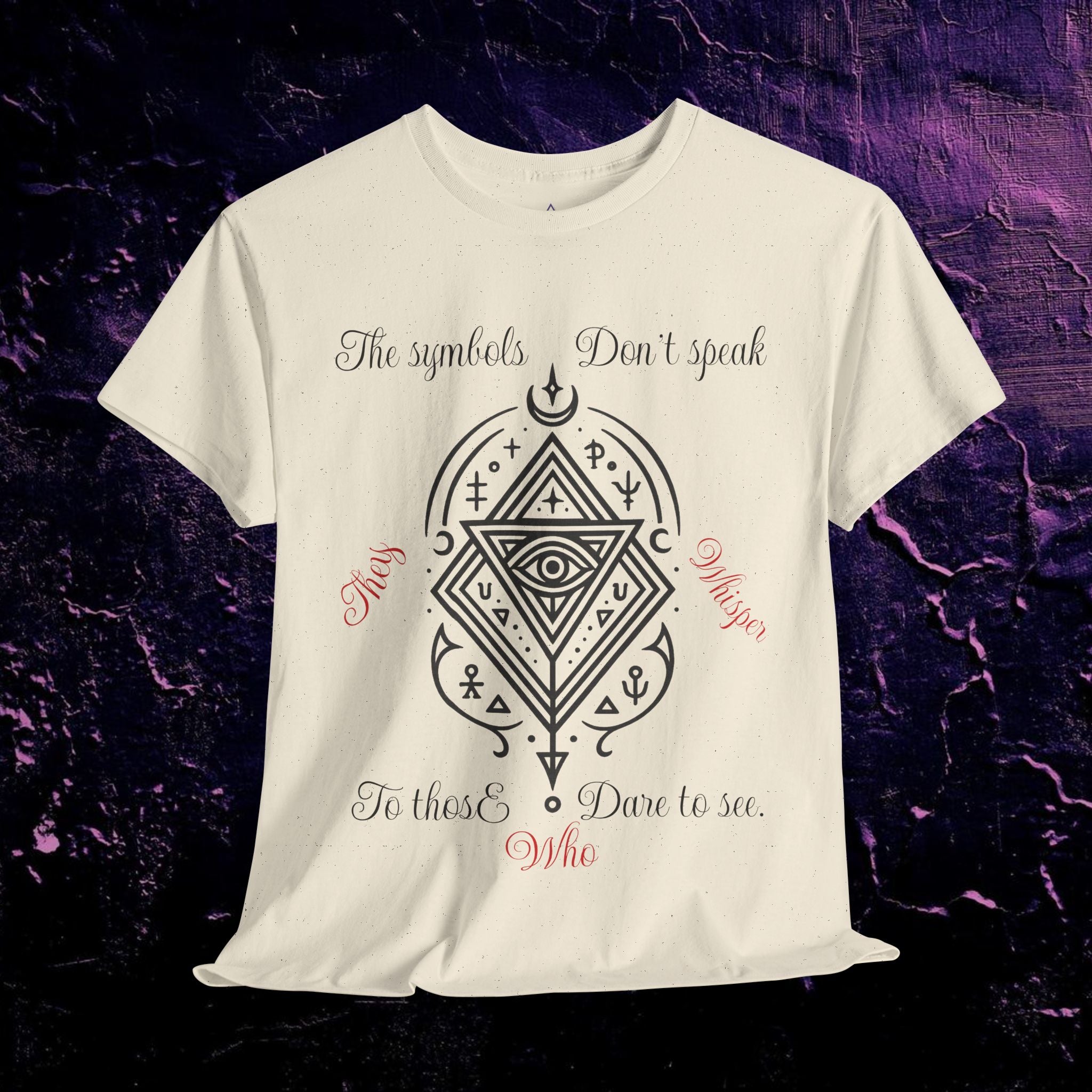 T-Shirt - Sympol Whisper Truth Design