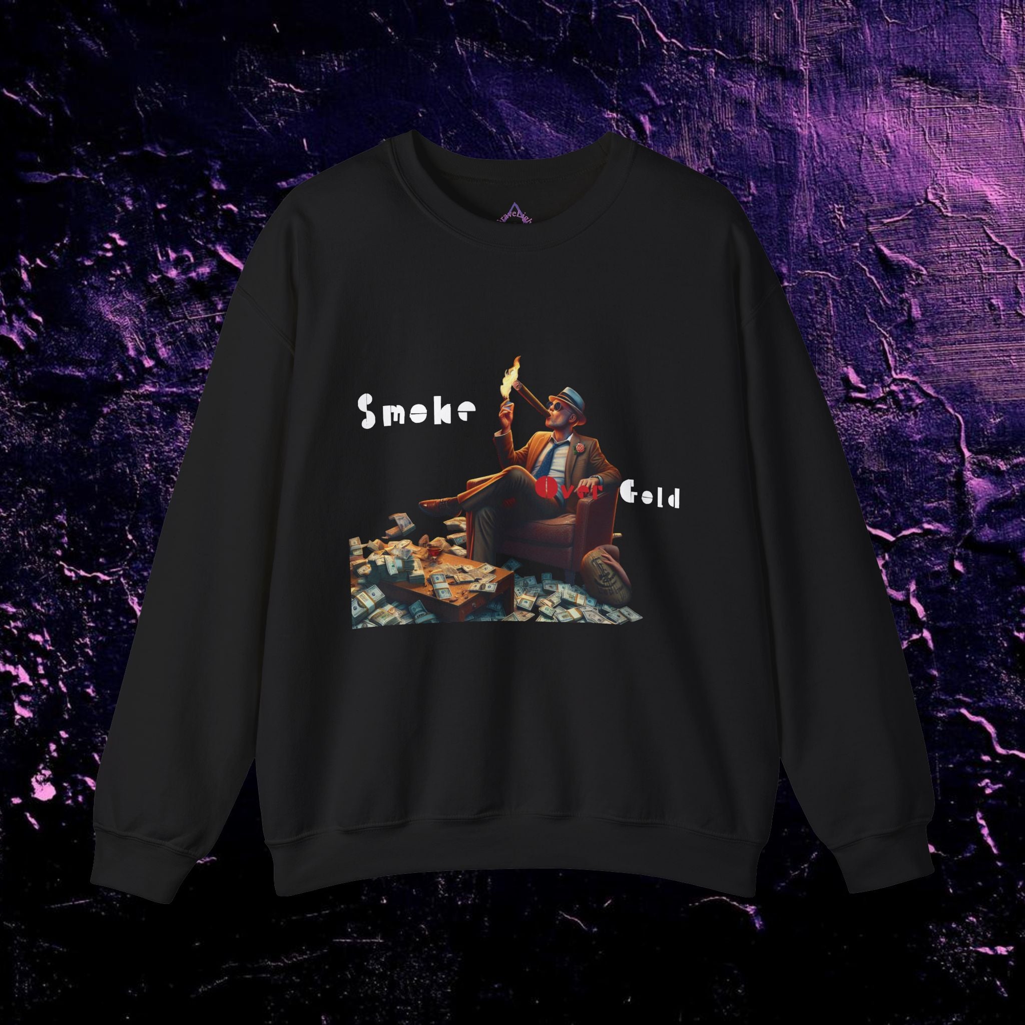 Pullover - Smoke over Gold