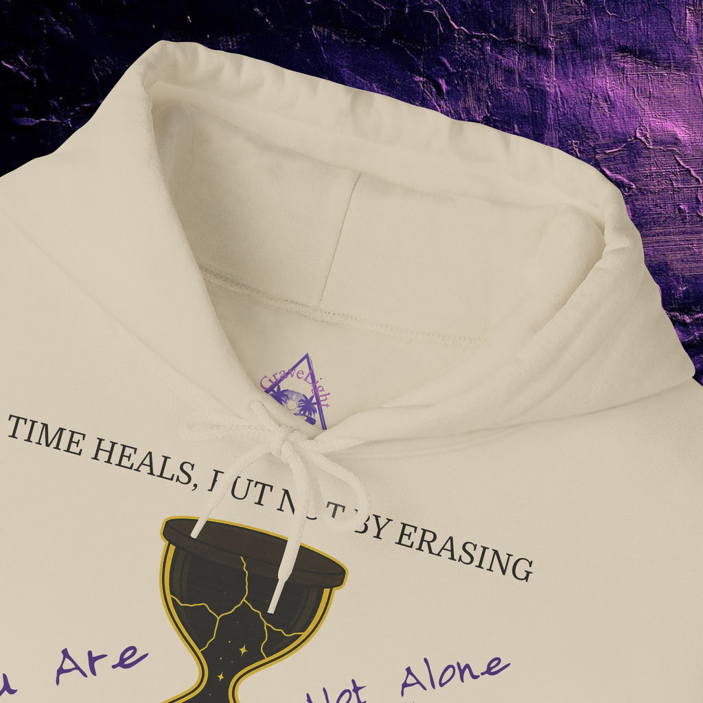 Hoodie - Time Heals Inspirational Design