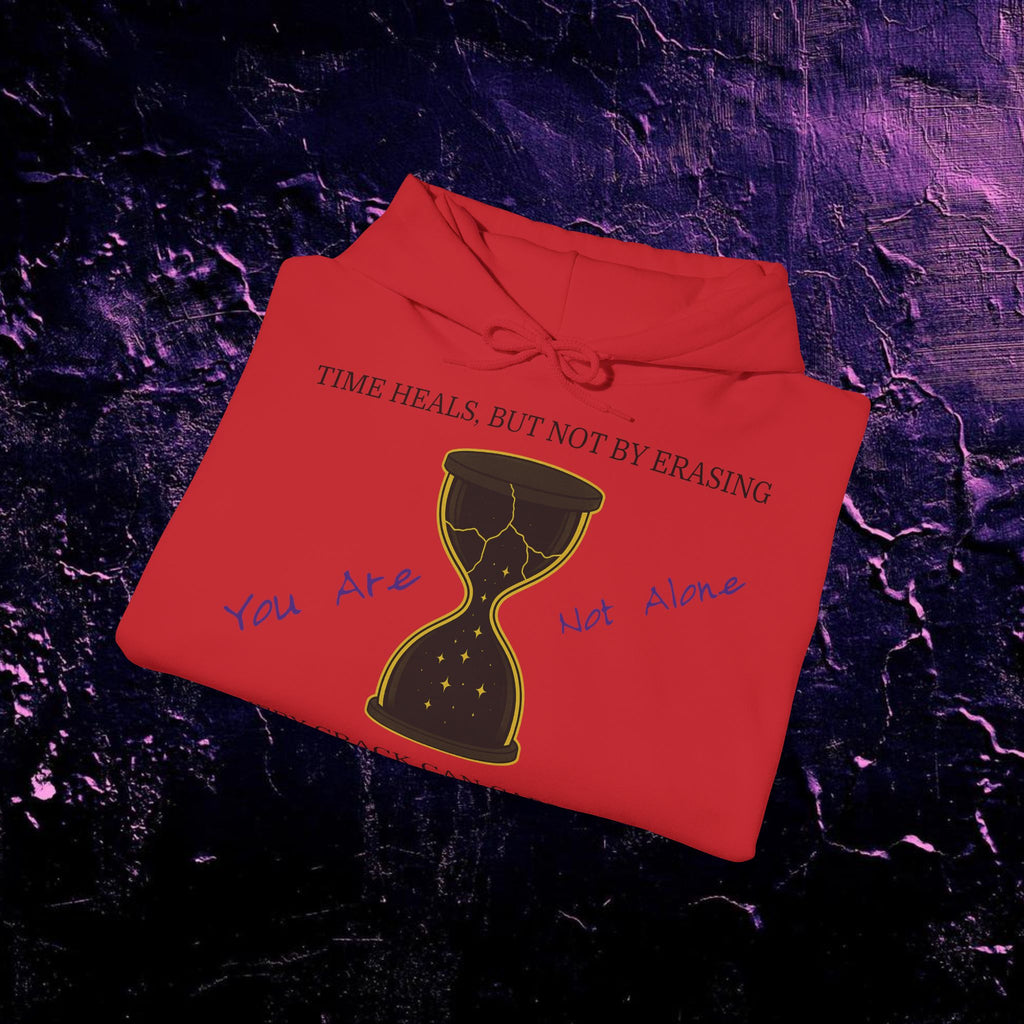 Hoodie - Time Heals Inspirational Design