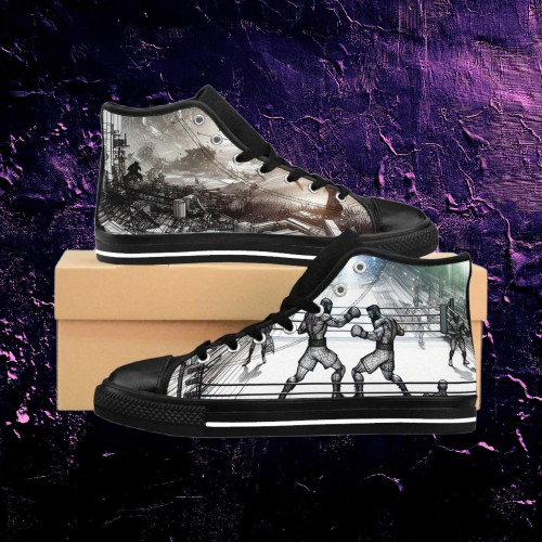 Sneakers Lines Art Design Shoes