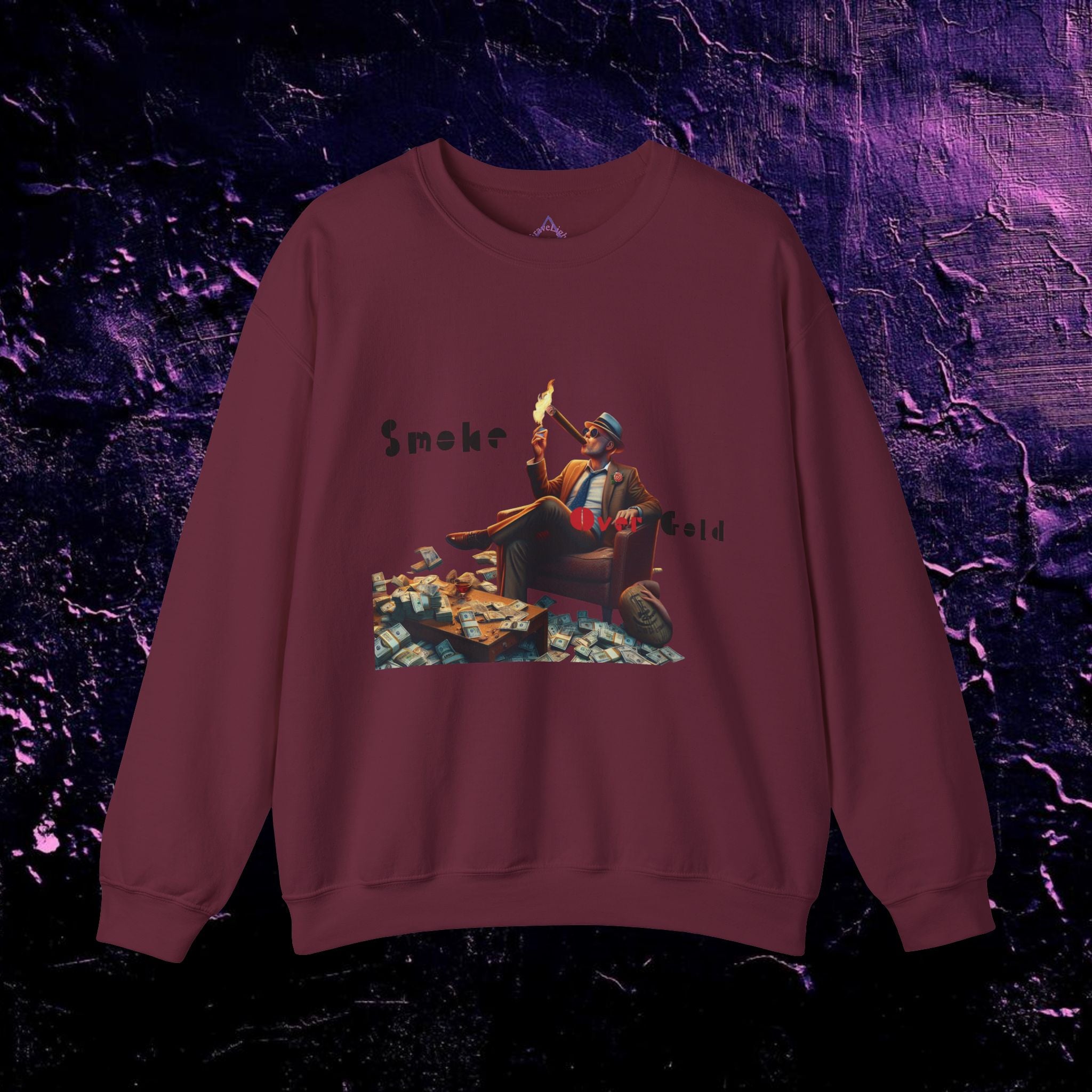 Pullover - Smoke over Gold