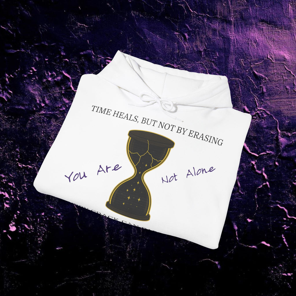 Hoodie - Time Heals Inspirational Design