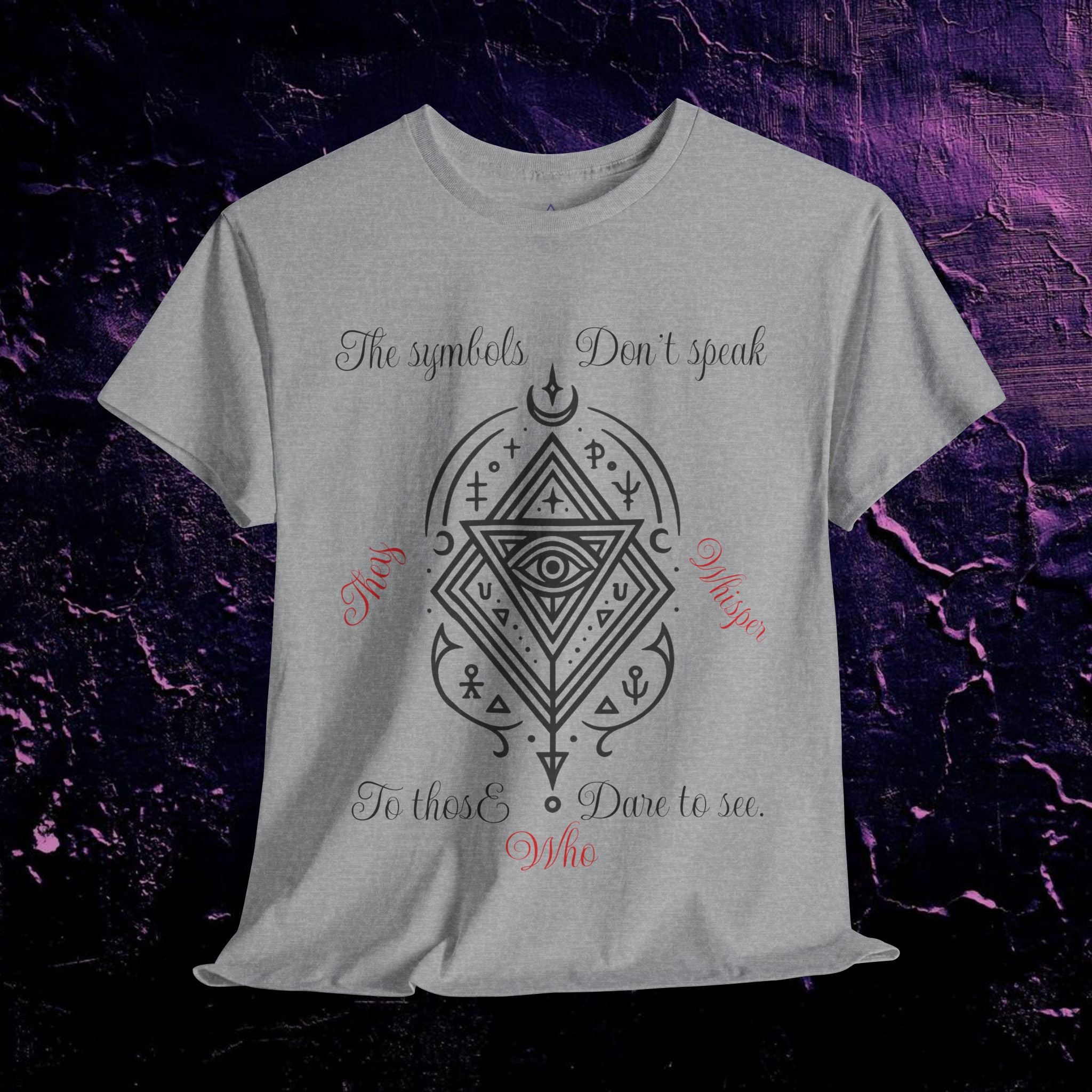 T-Shirt - Sympol Whisper Truth Design