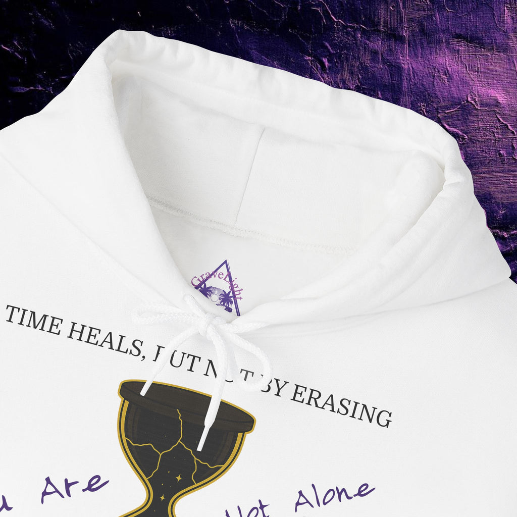Hoodie - Time Heals Inspirational Design