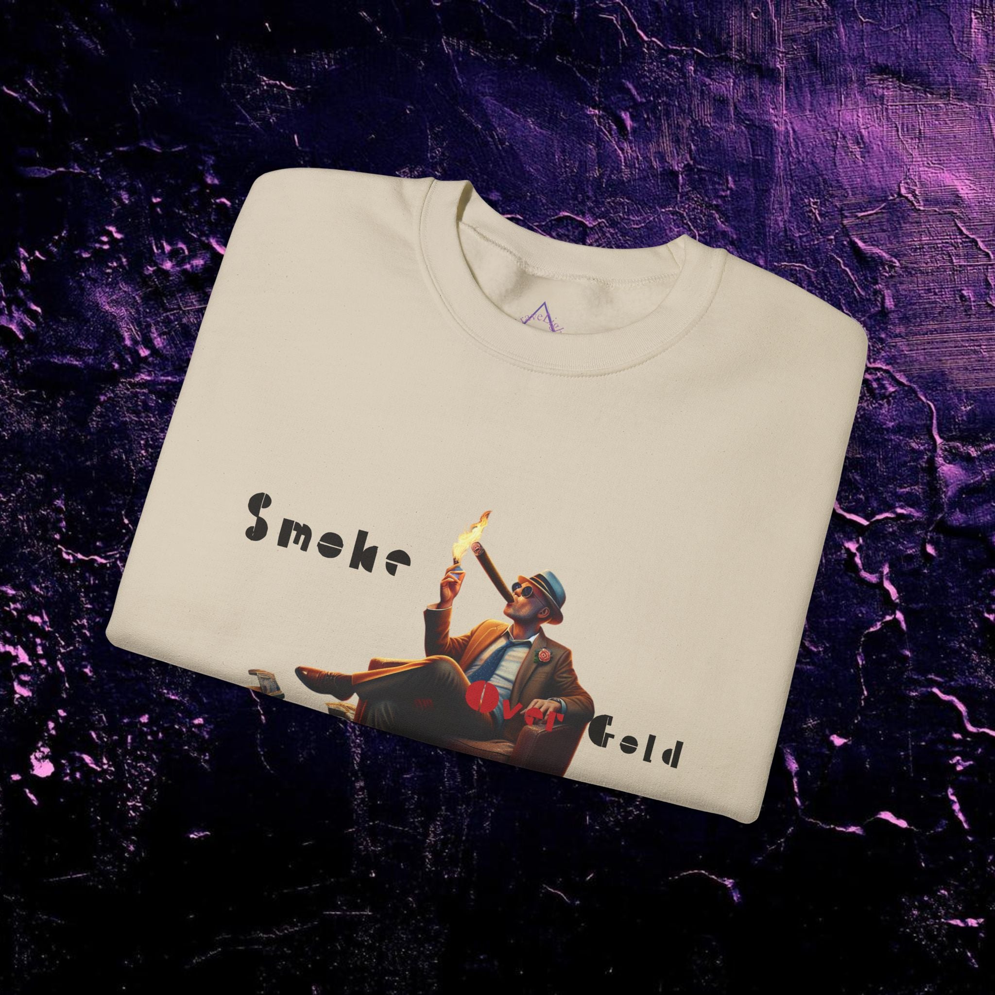 Pullover - Smoke over Gold