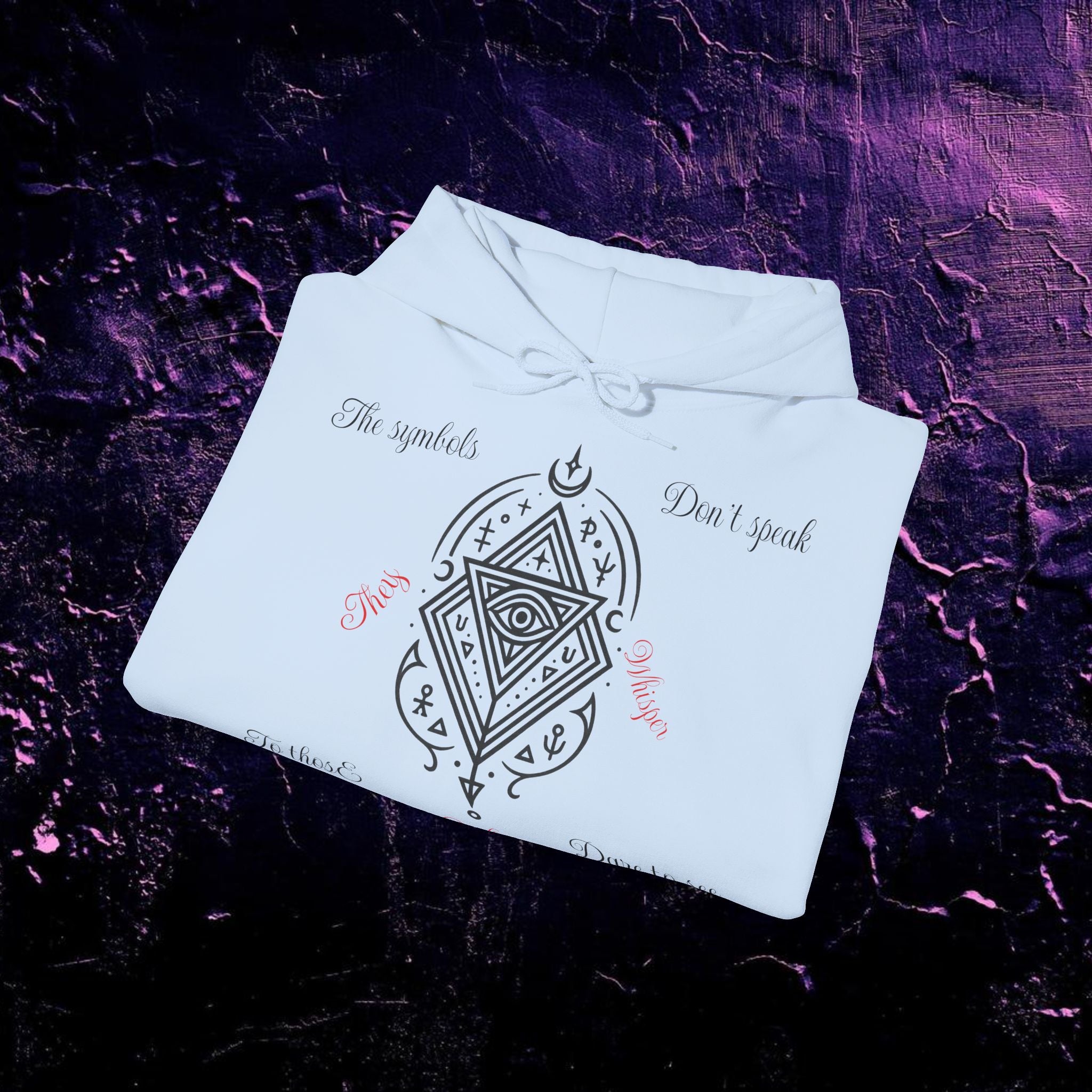 Hoodie - Symbol Whisper Truth