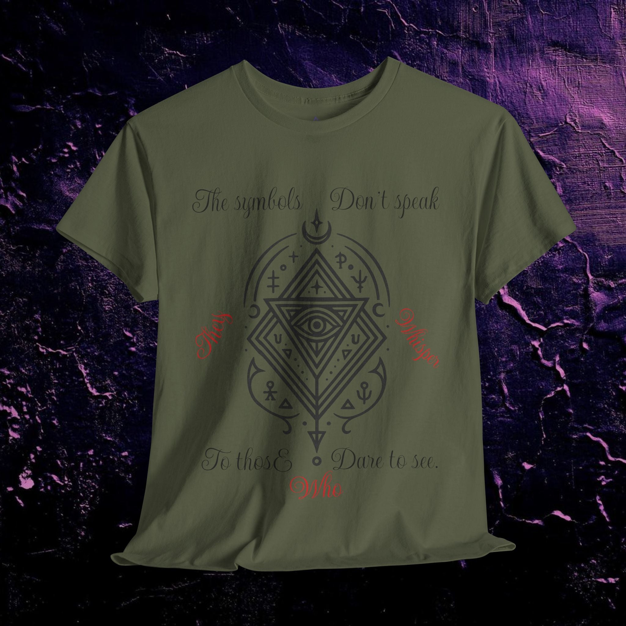 T-Shirt - Sympol Whisper Truth Design