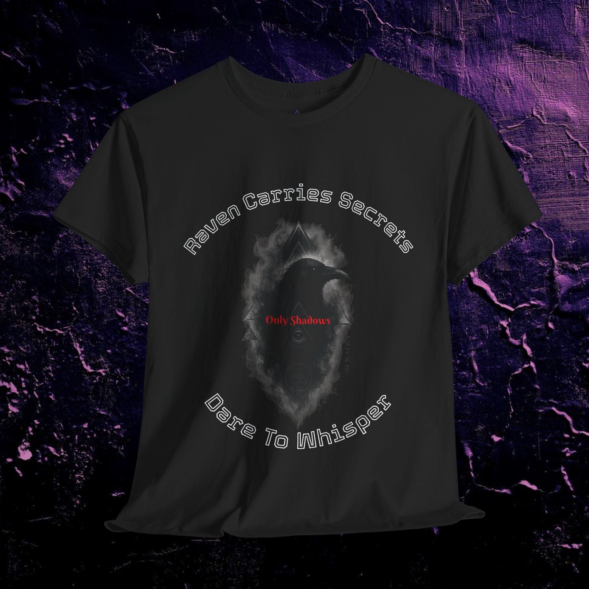 T-Shirt - Only Shadows. Raven Collocation