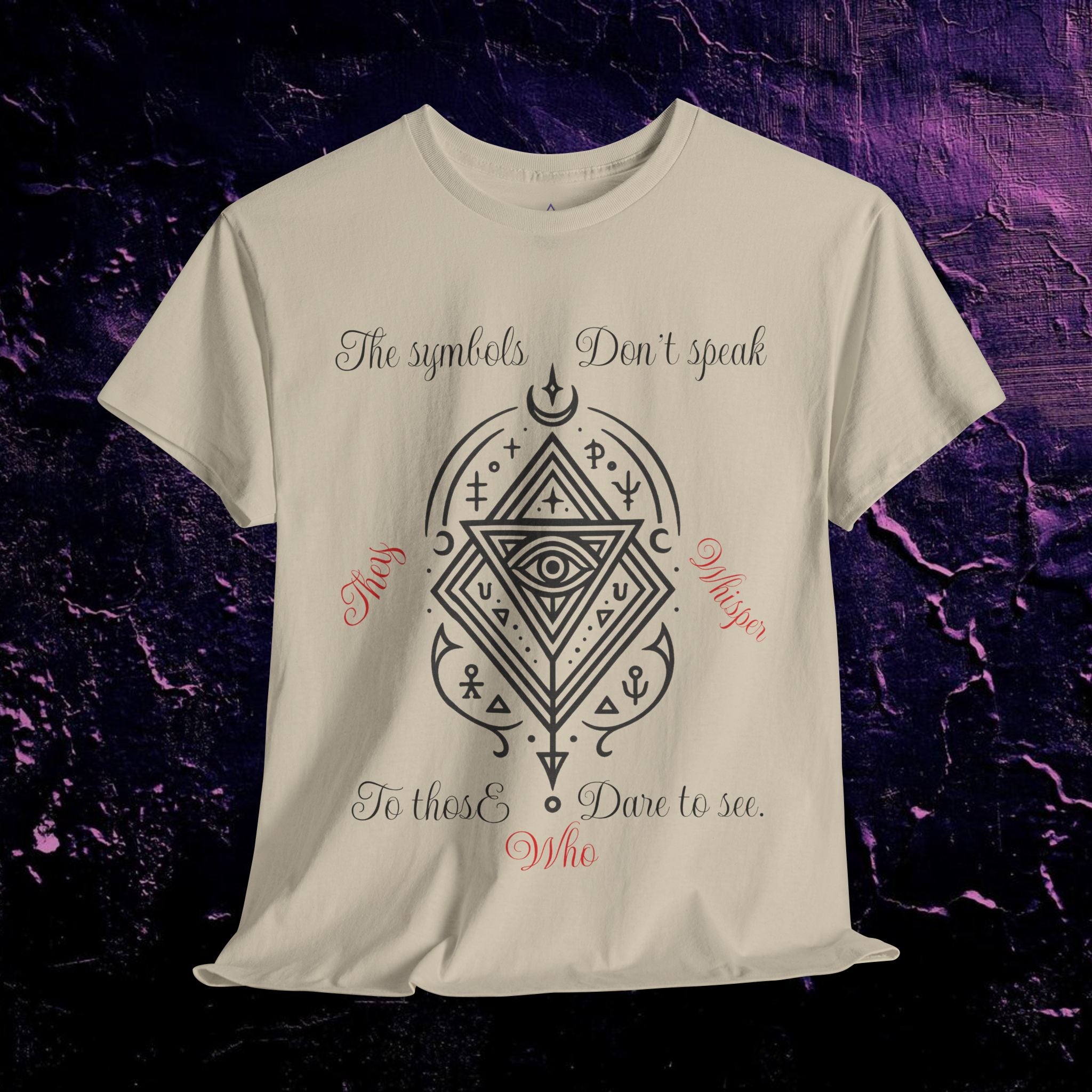 T-Shirt - Sympol Whisper Truth Design