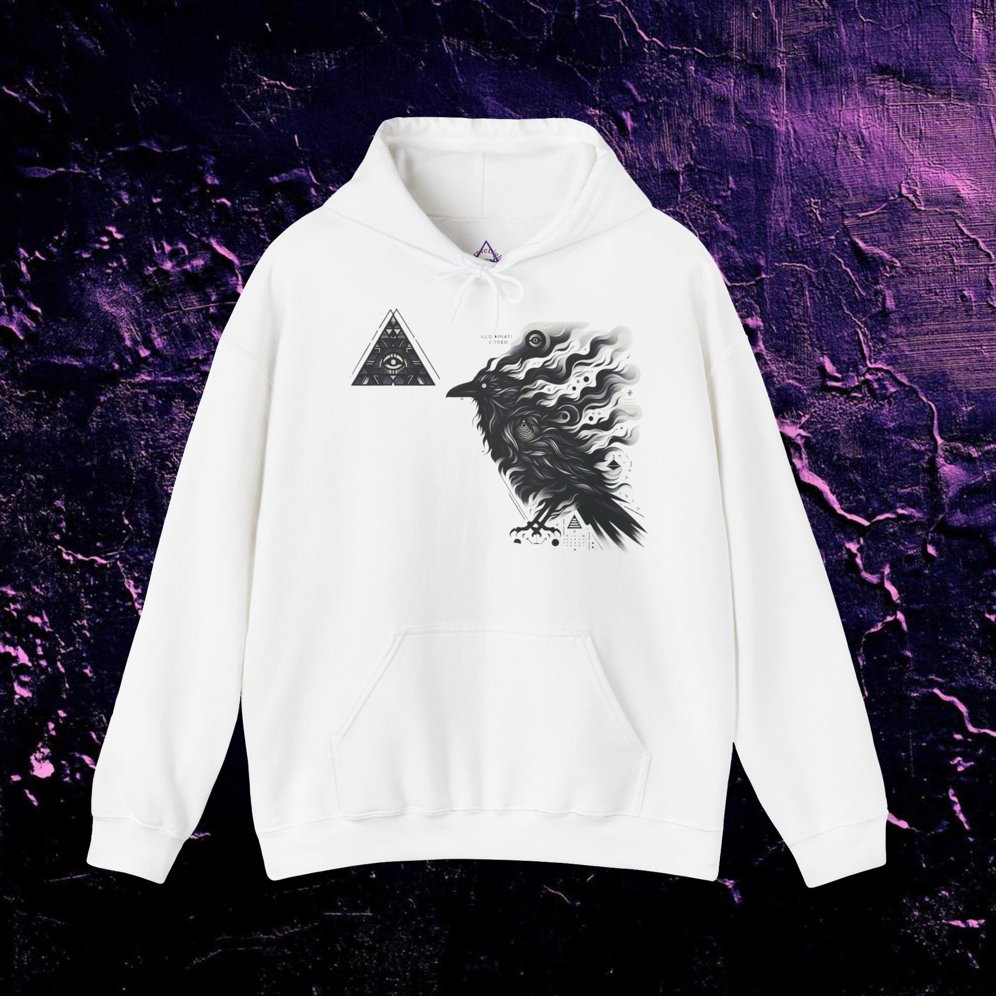 Hoodie - Coded Raven