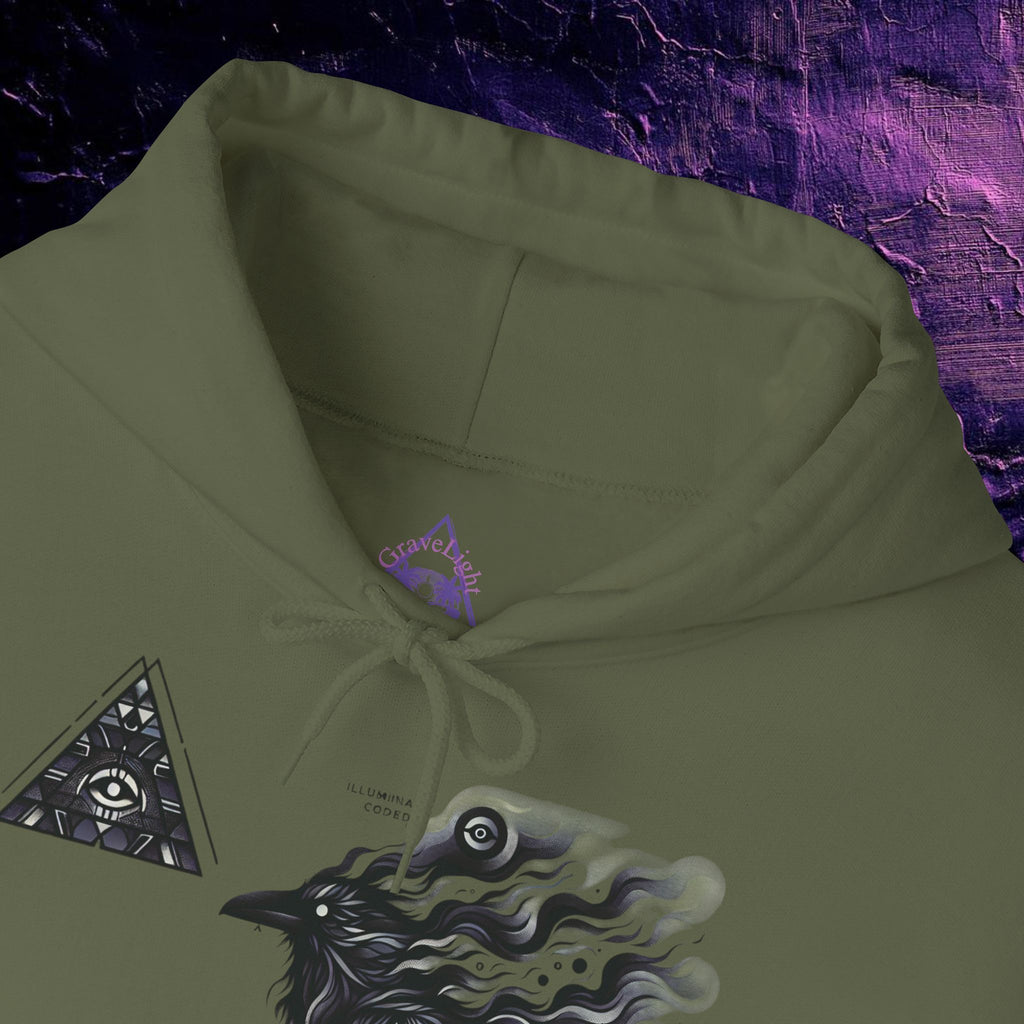 Hoodie - Coded Raven