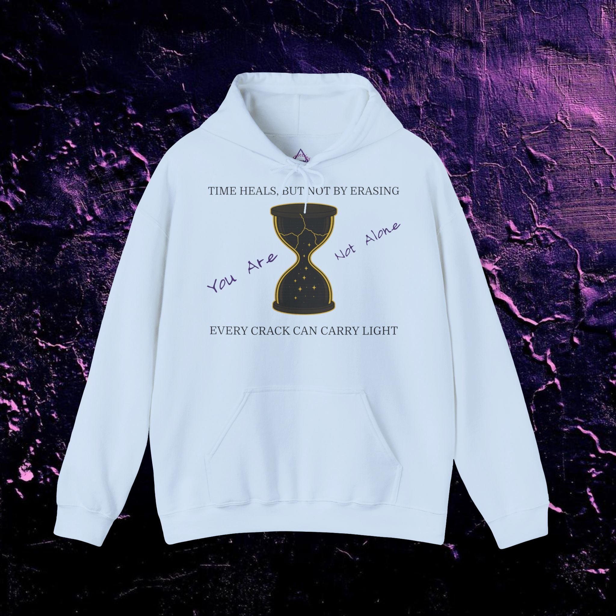 Hoodie - Time Heals Inspirational Design