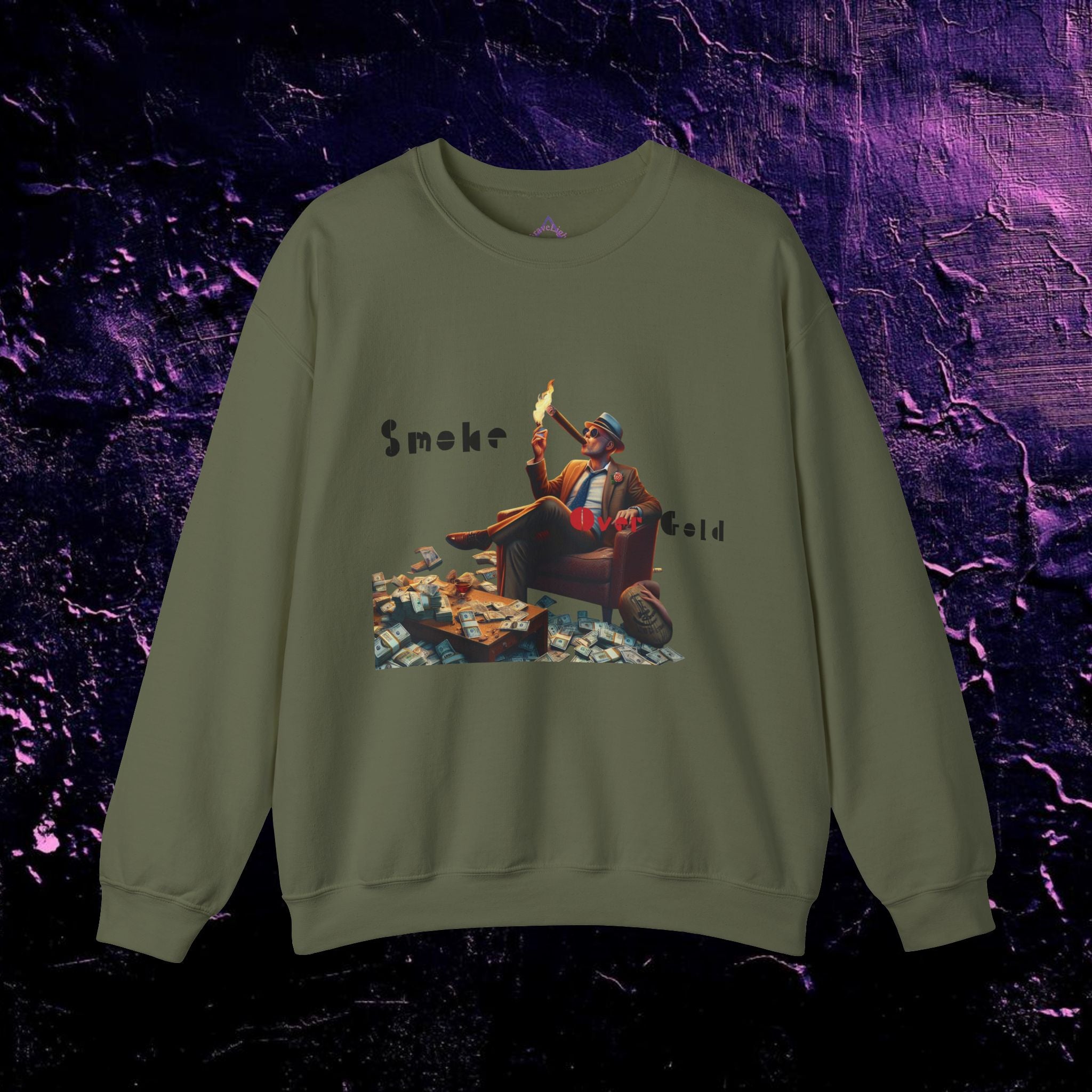 Pullover - Smoke over Gold