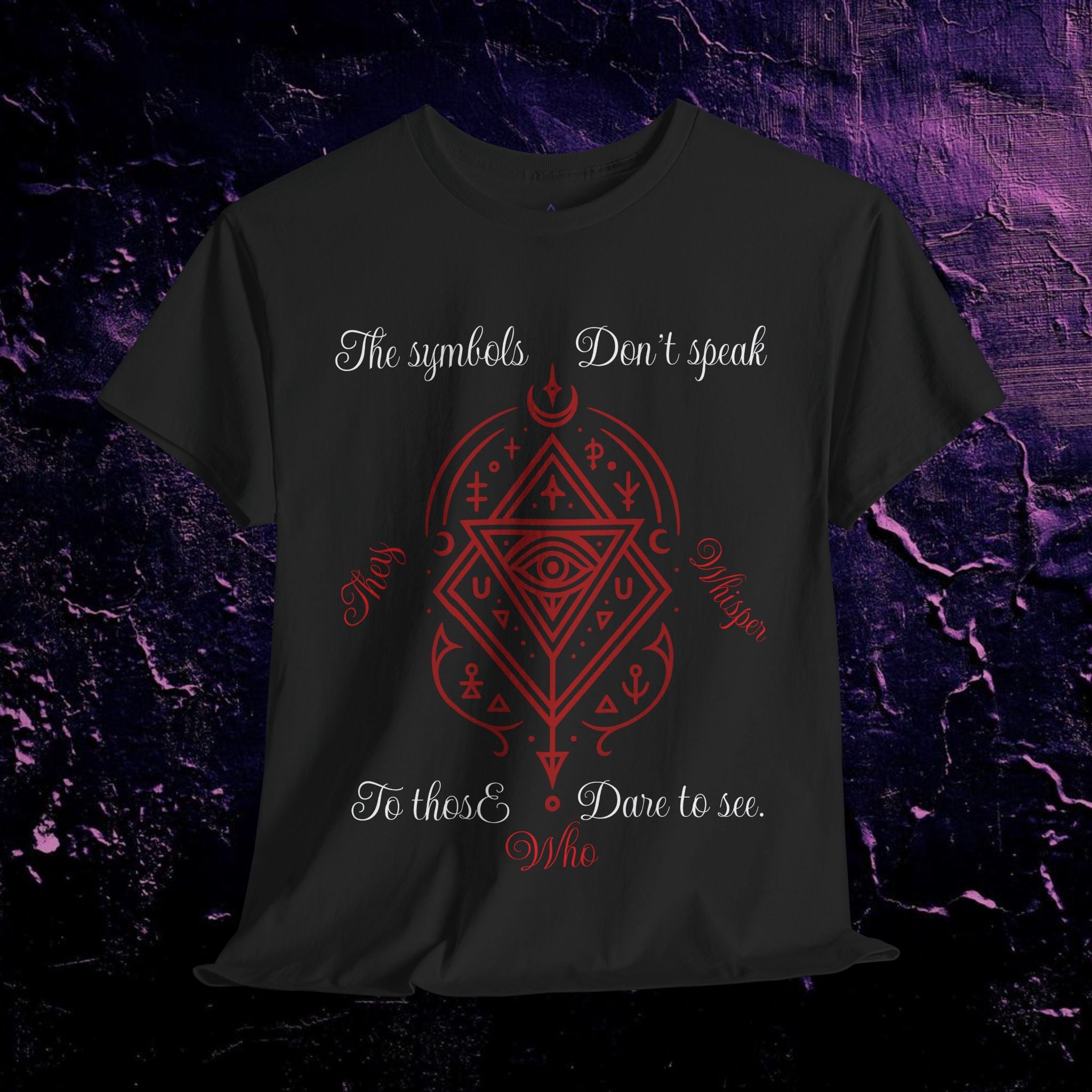T-Shirt - Sympol Whisper Truth Design