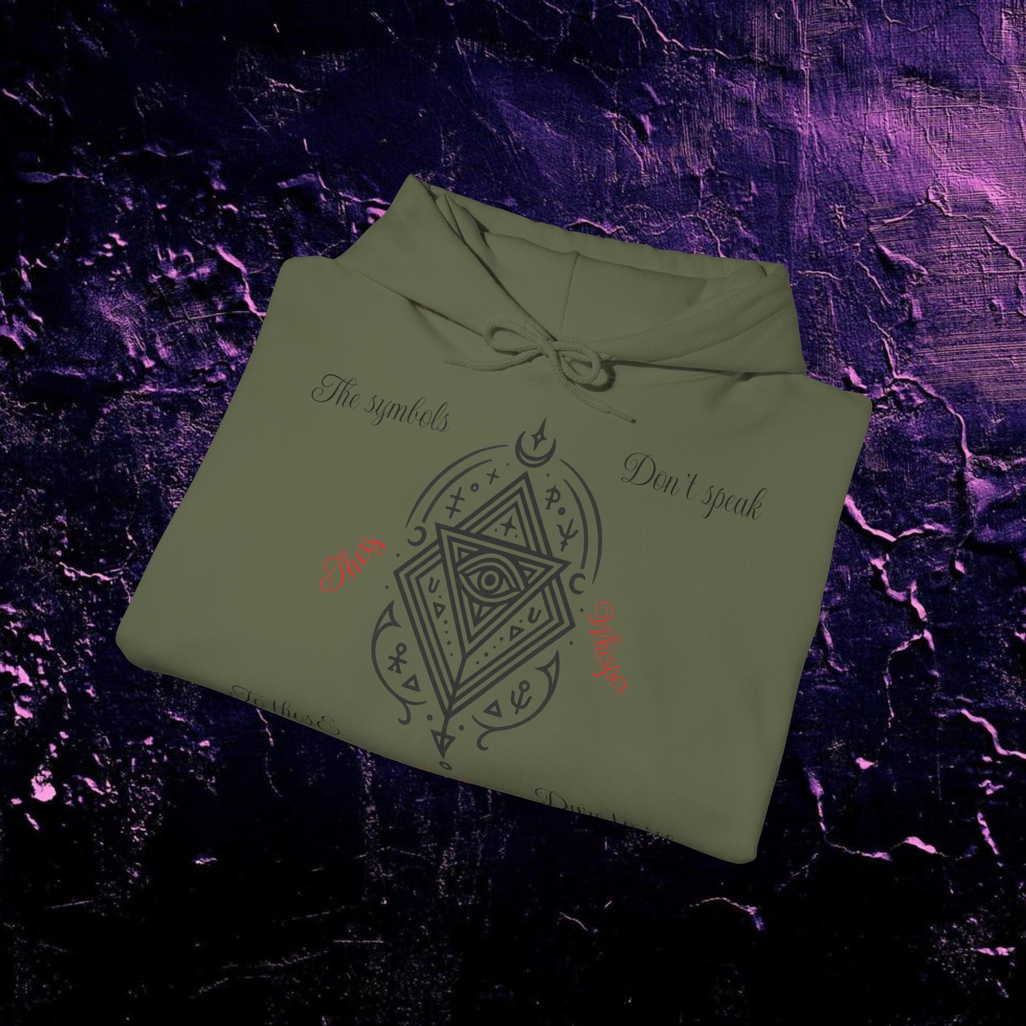 Hoodie - Symbol Whisper Truth