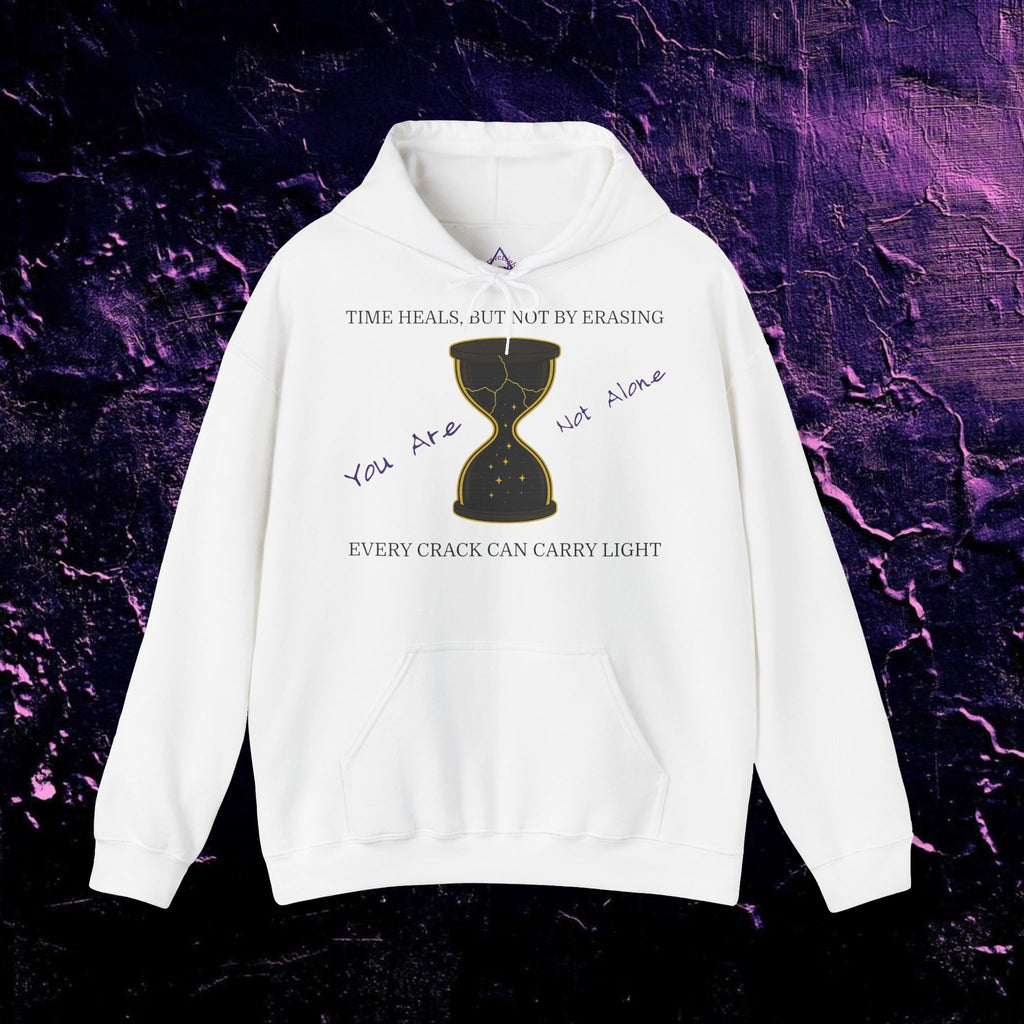 Hoodie - Time Heals Inspirational Design